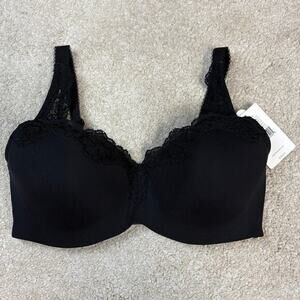 NWT Le Mystere Black Lace Tisha Bra Size 32D